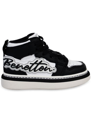 Benetton Erkek Çocuk Spor Ayakkabı 26-30 Numara - Siyah