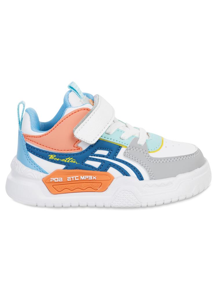 Benetton 26-30 Numara Spor Ayakkabı - Beyaz