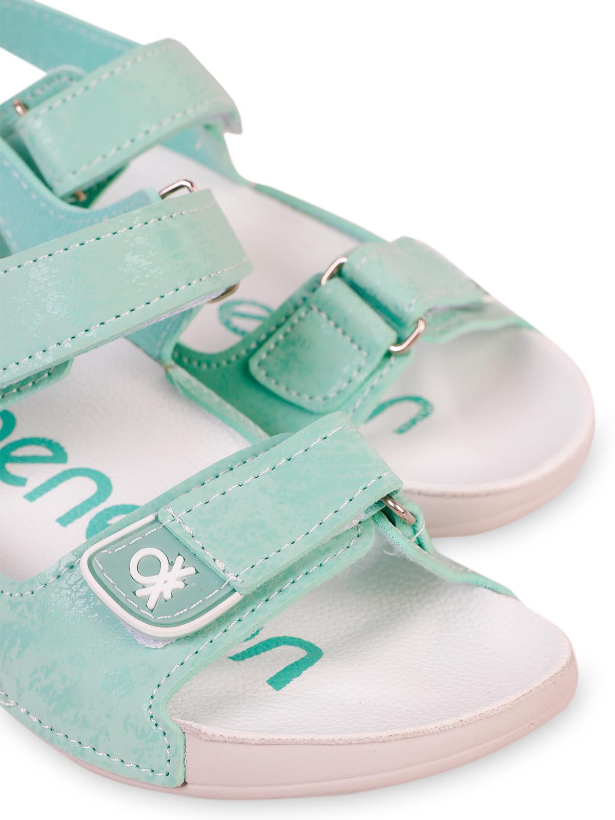 Benetton 31-35 Numara Terlik - Yeşil