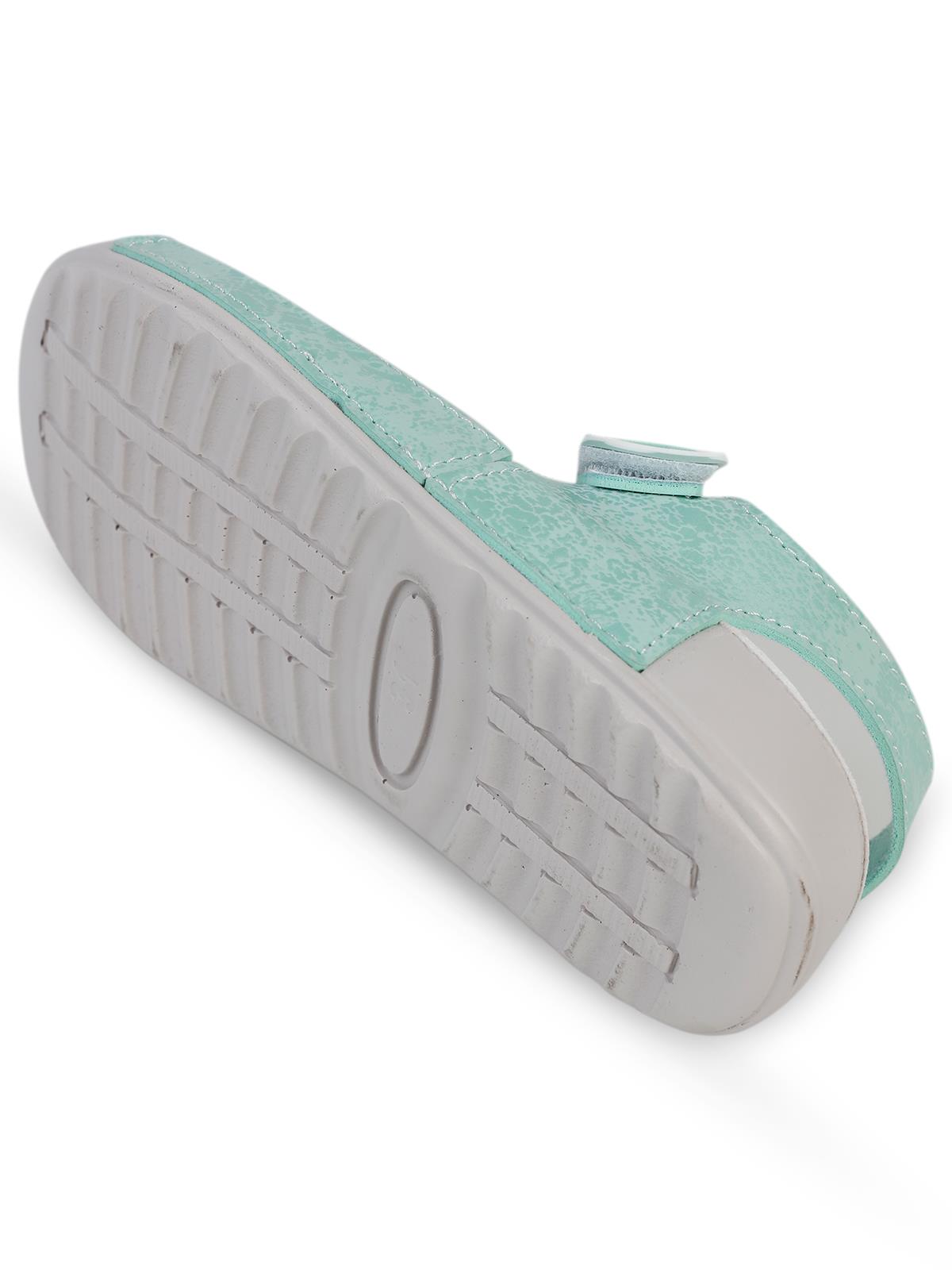 Benetton 31-35 Numara Terlik - Yeşil