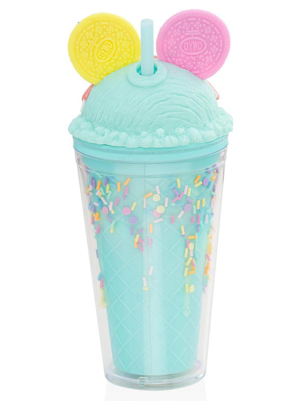 Vagonlife Kulaklı Pipetli Matara 450 ml  - Yeşil
