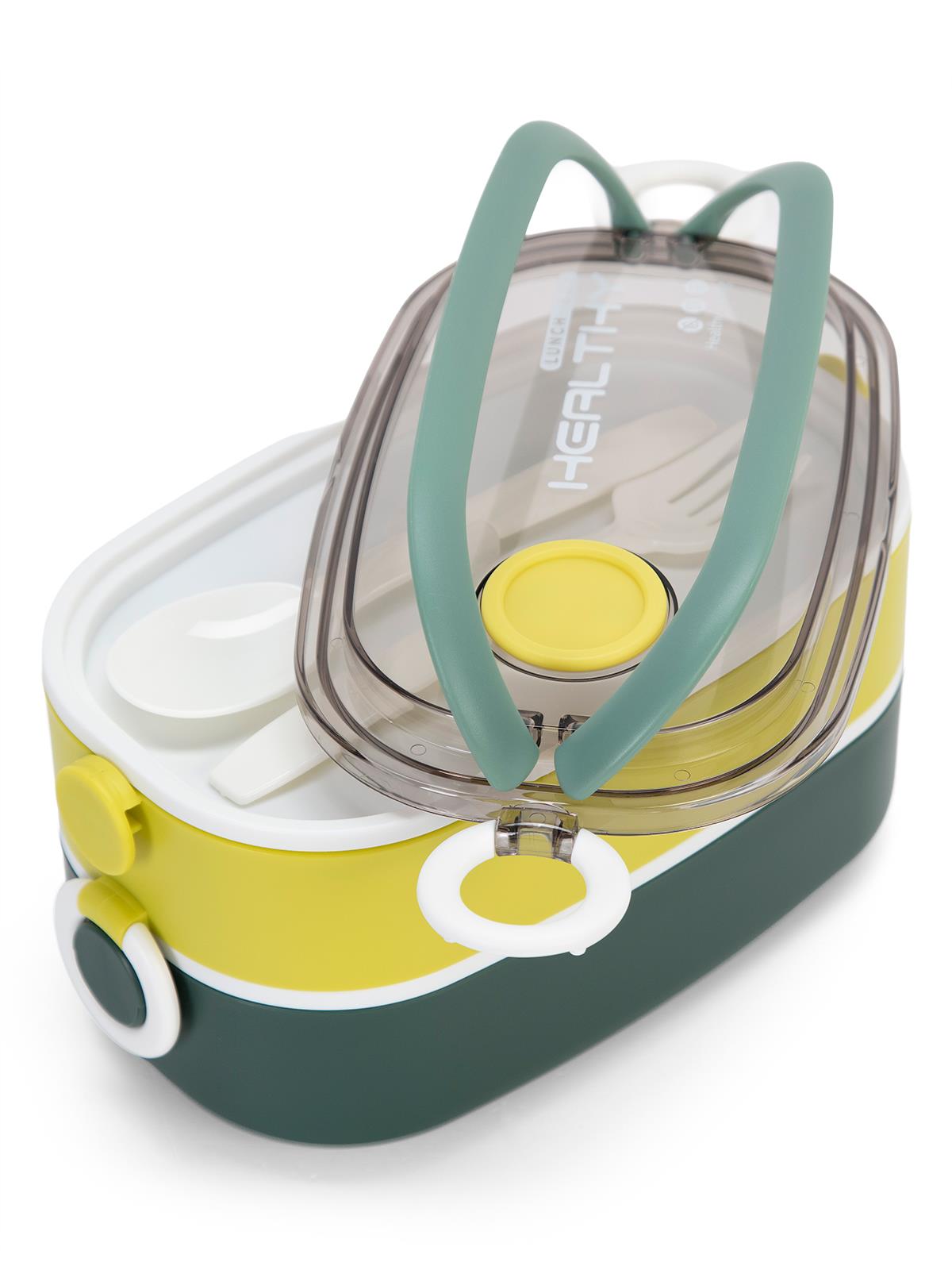 Vagonlife Paslanmaz Çelik Beslenme ve Yemek Kabı 900 ml - Yeşil