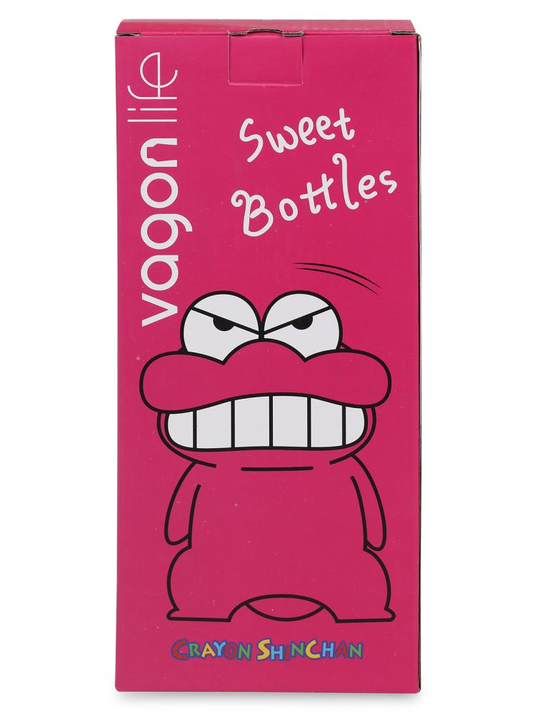 Vagonlife Crayon Shinchan Tritan Pipetli Matara 500 ml - Pembe
