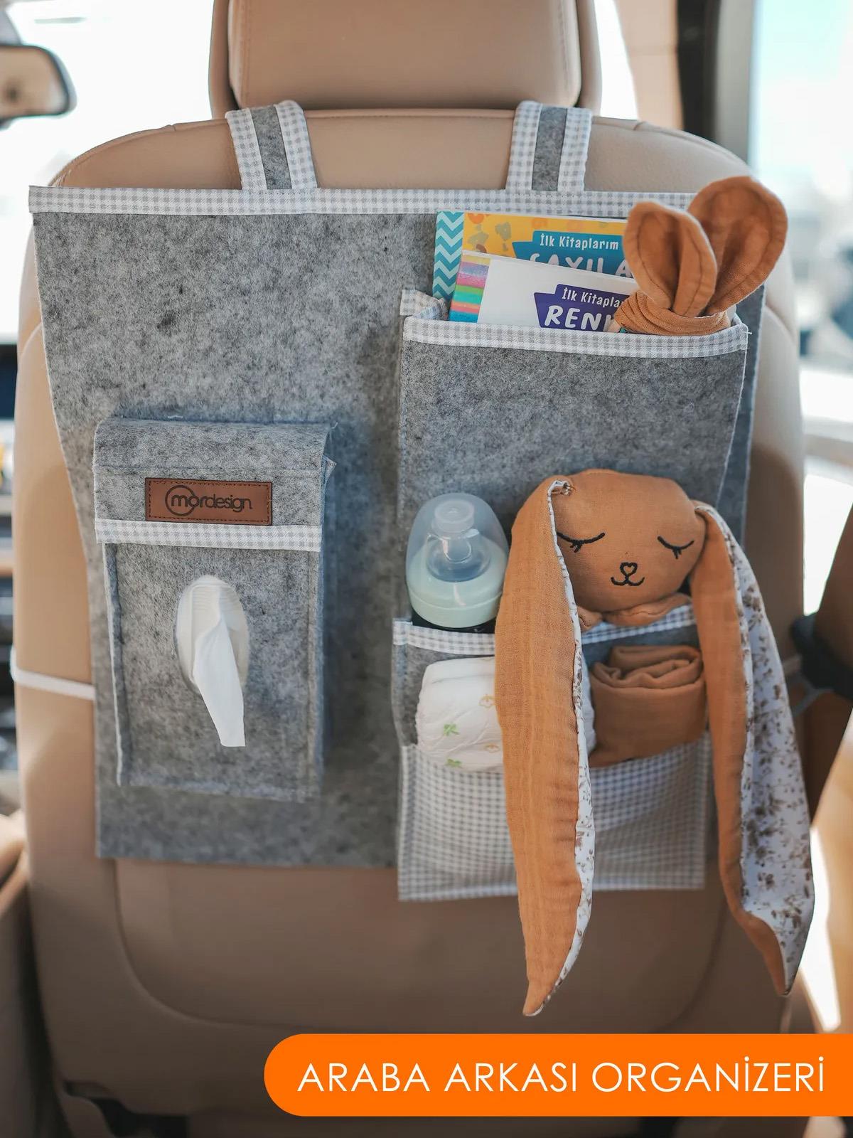 Mor Design Araç İçi Organizeri - Gri