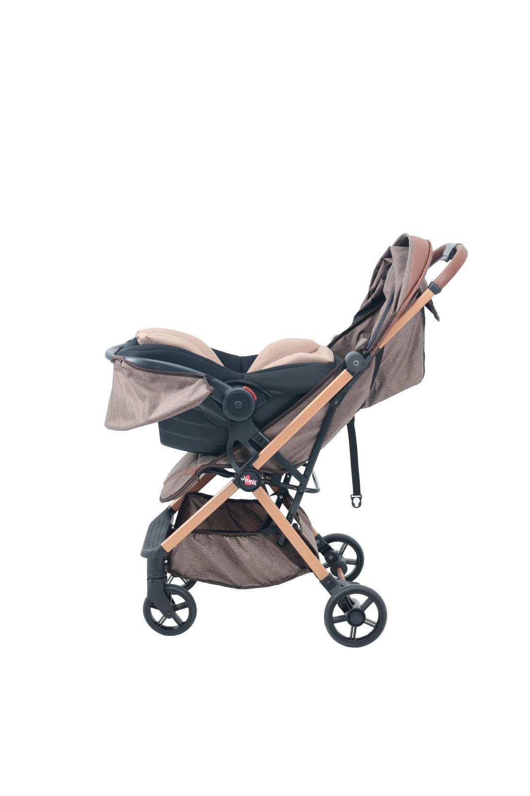 Joell Kabin Boy Travel Sistem Bebek Arabası - Kahverengi