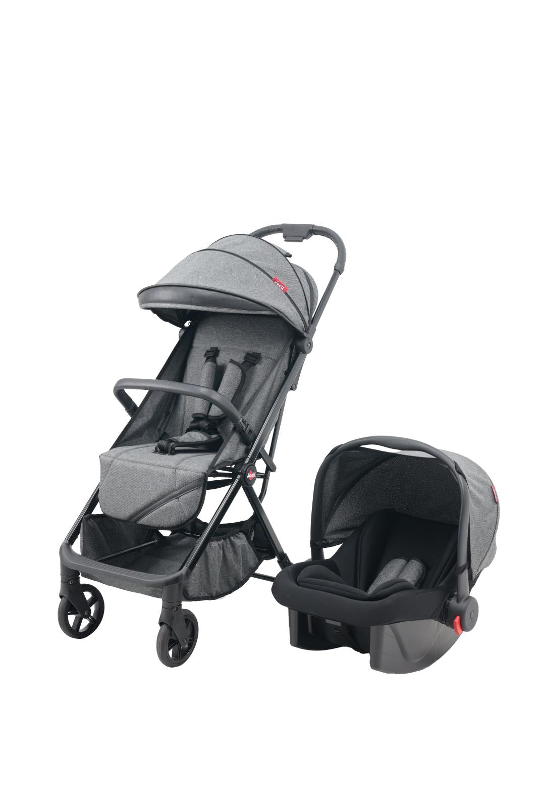 Joell Kabin Boy Travel Sistem Bebek Arabası - Siyah