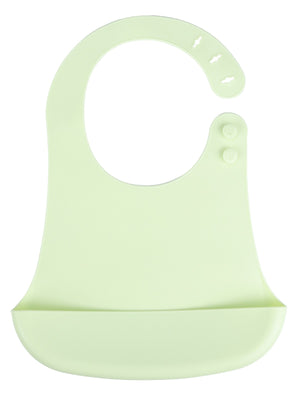 Pandish Silikon Mama Önlüğü - Yeşil