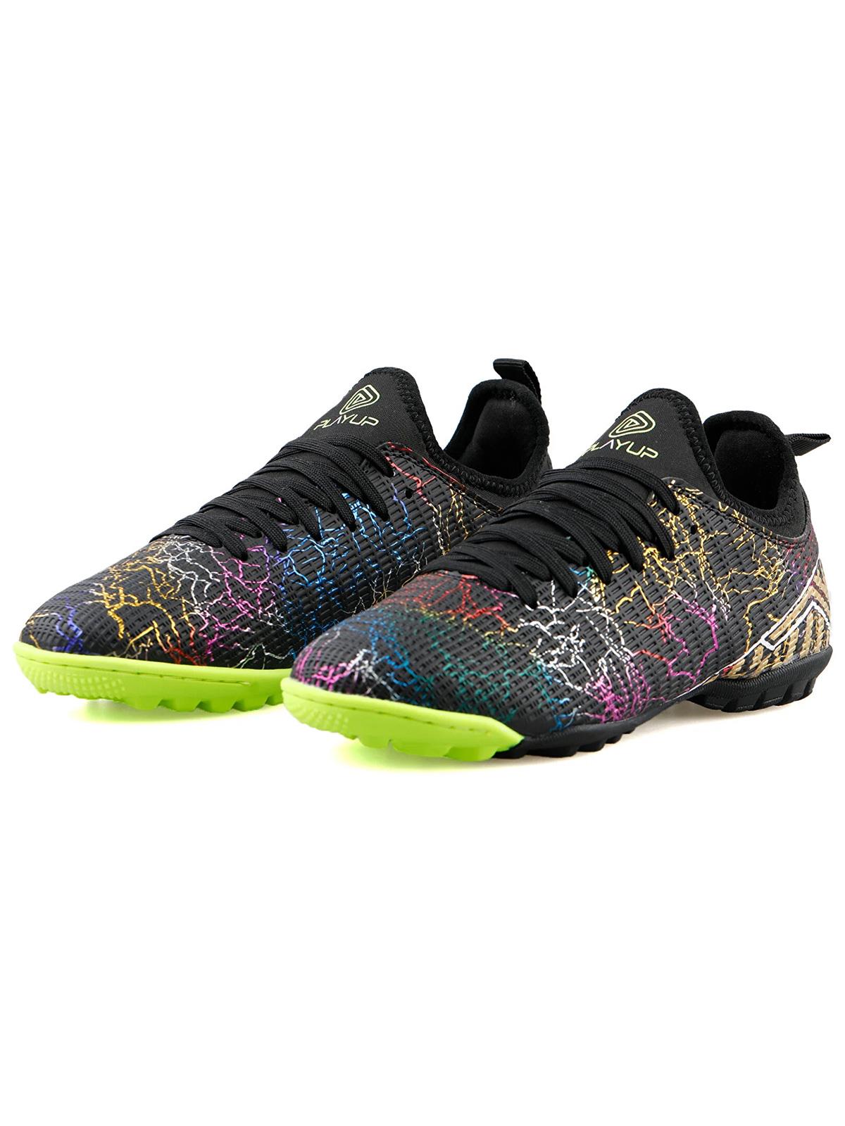 Playup Erkek Çocuk Halı Saha Ayakkabı 31-35 Numara - Siyah