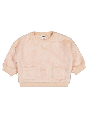 Civil Baby Çift Cep 6-18 Ay Sweatshirt - Kahverengi