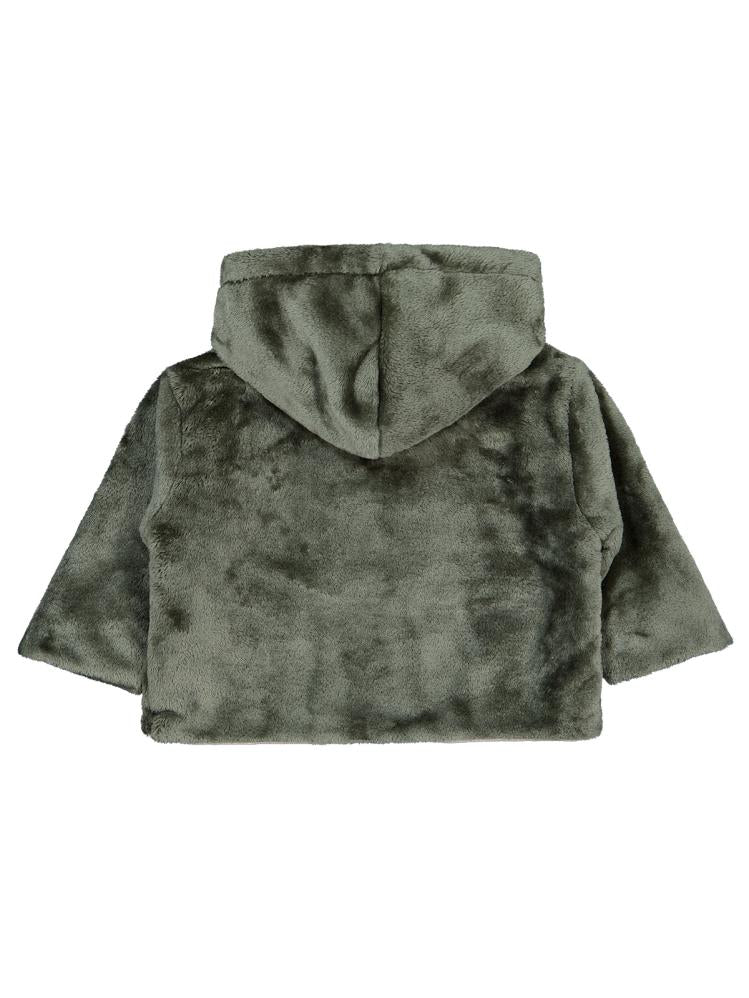 Civil Baby Kapüşonlu 6-18 Ay Hırka - Haki