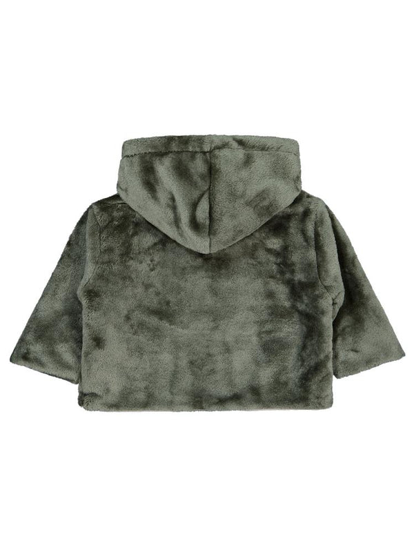 Civil Baby Kapüşonlu 6-18 Ay Hırka - Haki