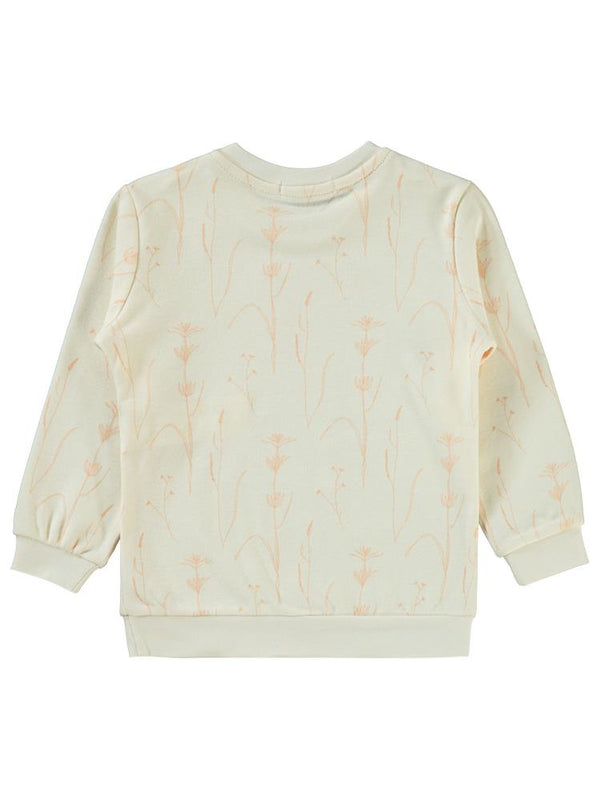 Civil Girls Dal Desenli 2-5 Yaş Sweatshirt - Ekru