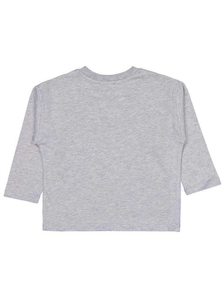 Civil Boys Nyc Ayı Baskılı 2-5 Yaş Sweatshirt - Gri