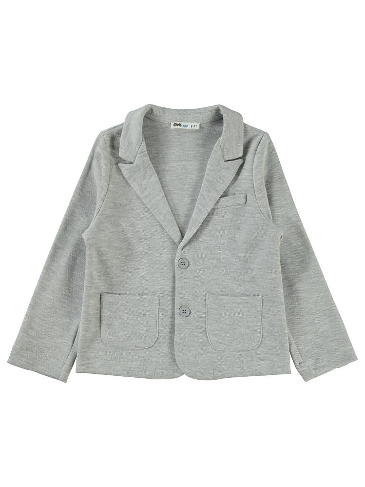 Civil Boys Pike 6-9 Yaş Ceket - Gri