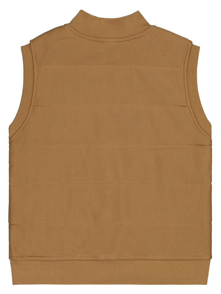 Civil Boys Kapitone Pike 6-9 Yaş Yelek - Kahverengi