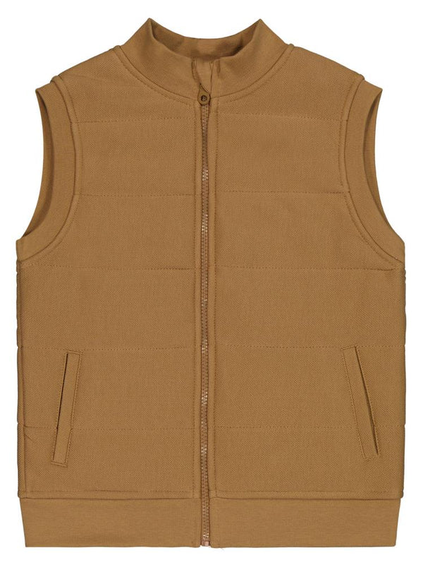 Civil Boys Kapitone Pike 6-9 Yaş Yelek - Kahverengi