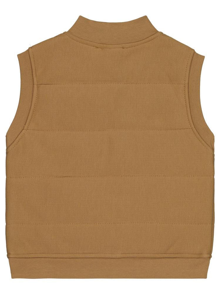 Civil Boys Kapitone Pike 2-5 Yaş Yelek - Kahverengi