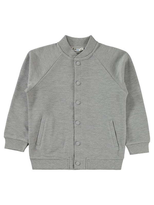 Civil Boys Ottoman Kolej Hırka 6-9 Yaş Hırka - Gri