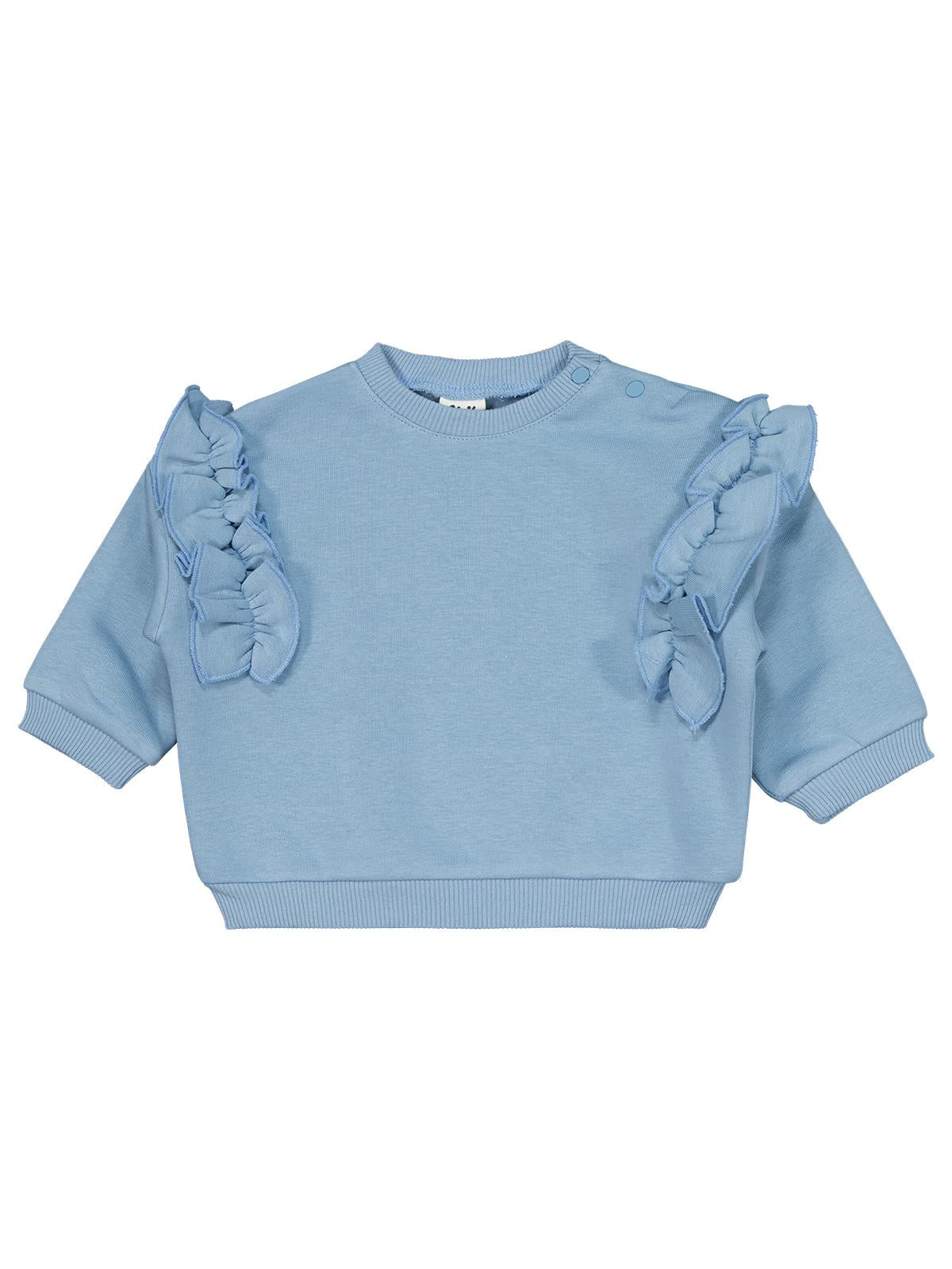 Civil Baby Fırfırlı 6-18 Ay Takım - Mavi