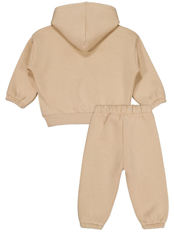 Civil Baby Ayıcık Baskılı 6-18 Ay Takım - Kahverengi