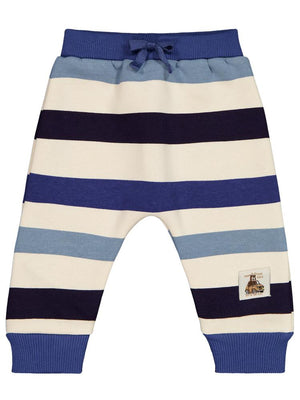 Civil Baby Çizgili 6-18 Ay Eşofman Altı - Mavi