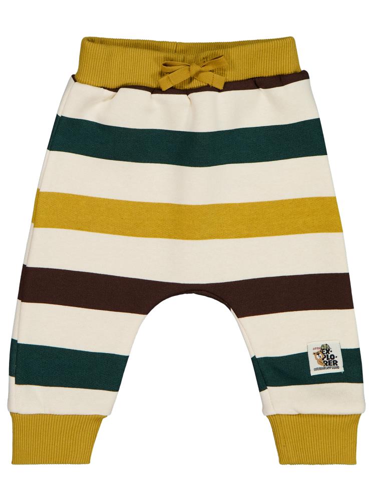 Civil Baby Çizgili 6-18 Ay Eşofman Altı - Hardal