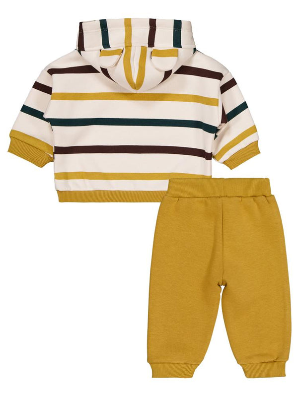 Civil Baby Dad's Little Dude  6-18 Ay Takım - Hardal