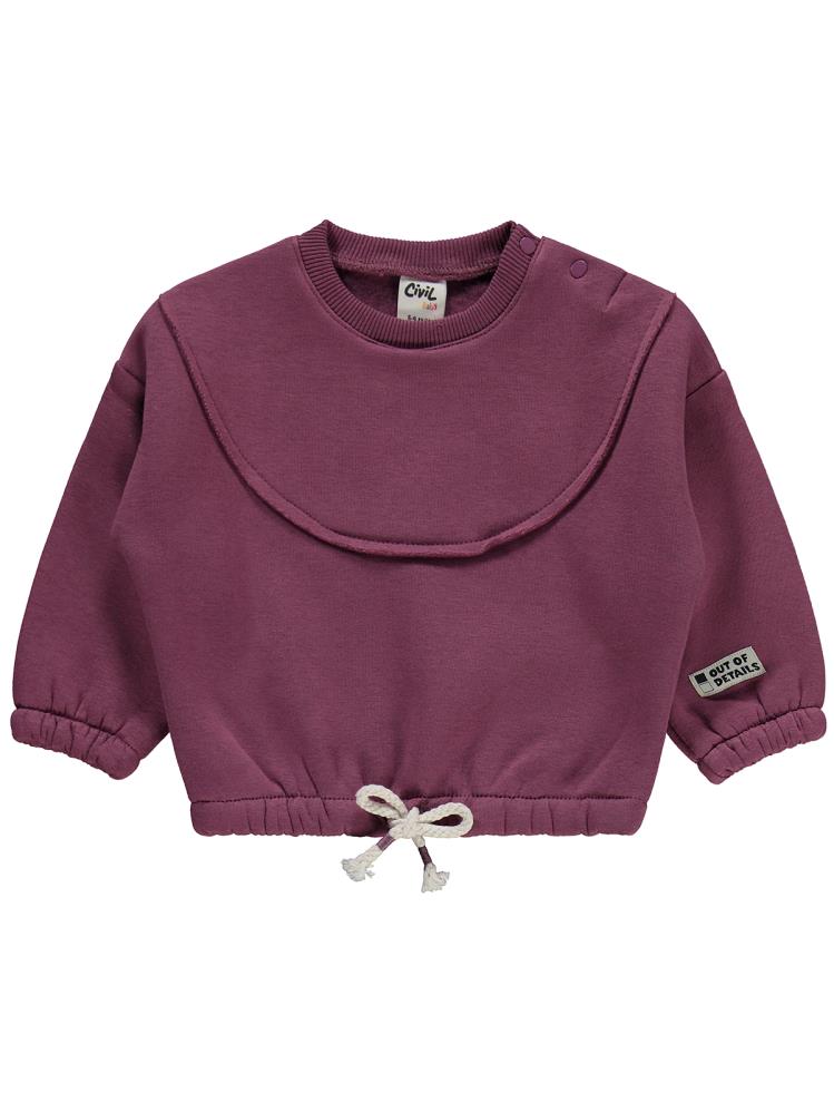 Civil Baby Basic 6-18 Ay Takım - Lila