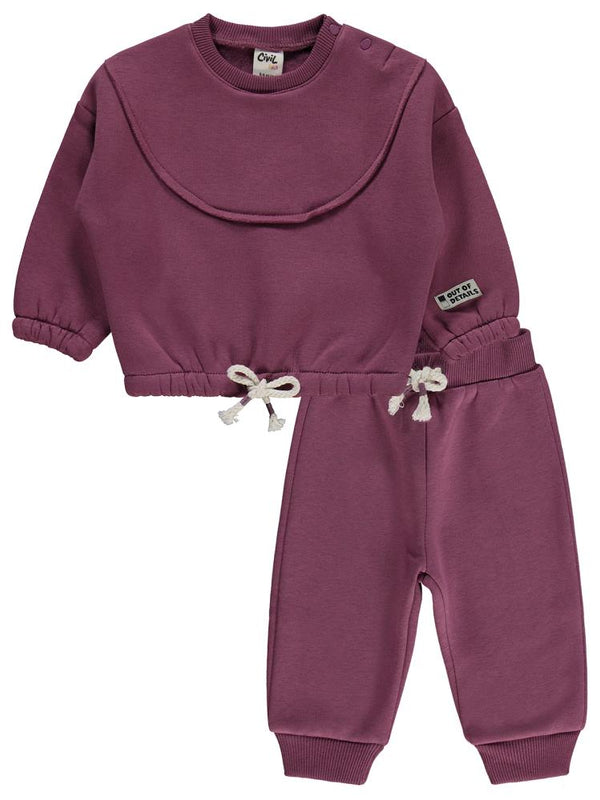 Civil Baby Basic 6-18 Ay Takım - Lila