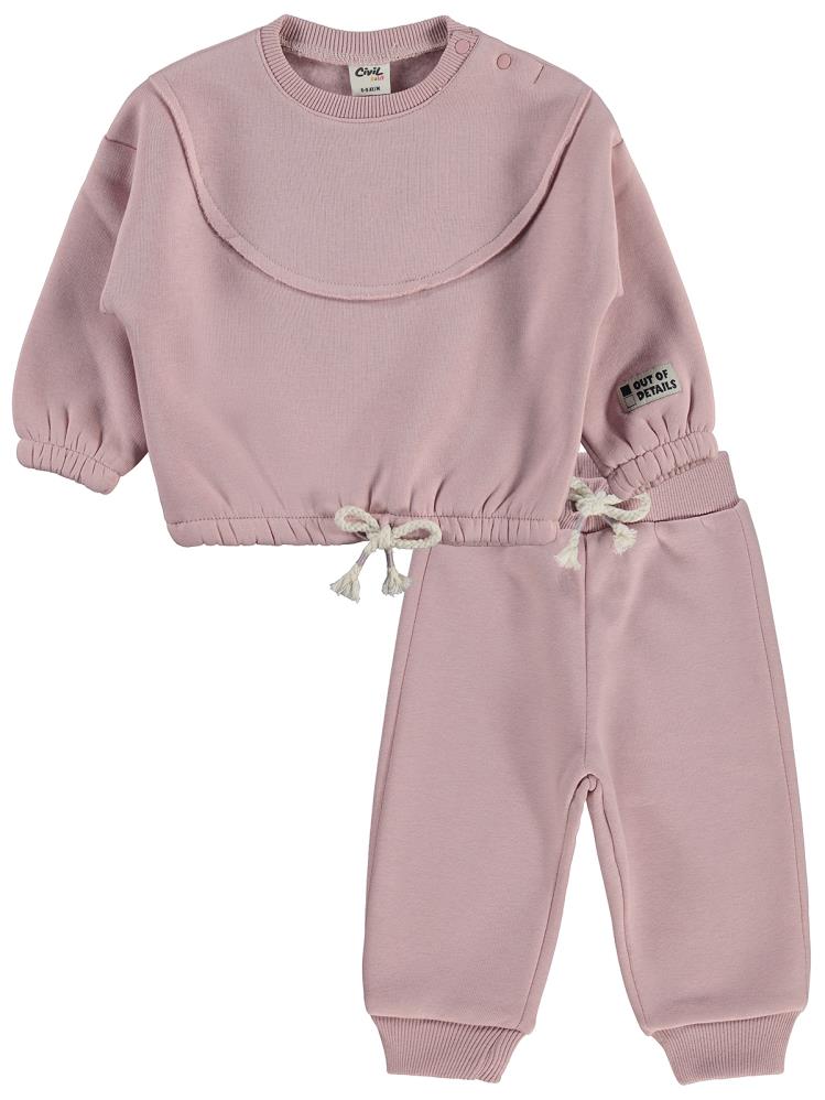 Civil Baby Basic 6-18 Ay Takım - Lila