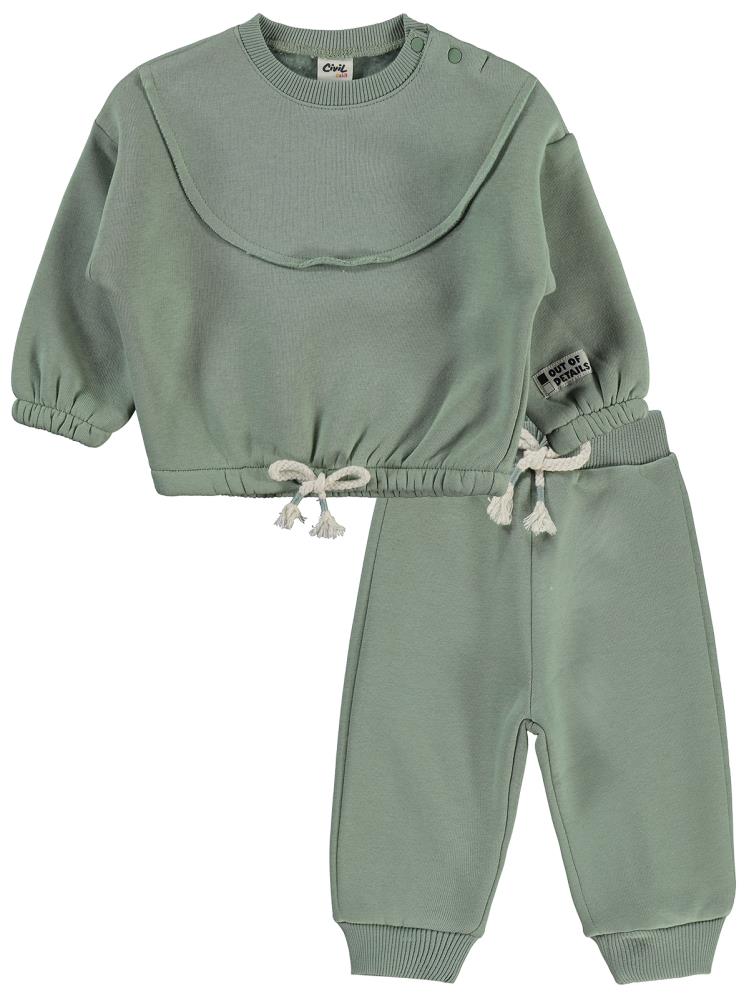 Civil Baby Basic 6-18 Ay Takım - Yeşil