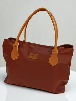 Nenny Baby Deri Anne Bebek Omuz Çantası - Bordo