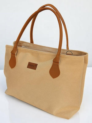 Nenny Baby Deri Anne Bebek Omuz Çantası - Kahverengi