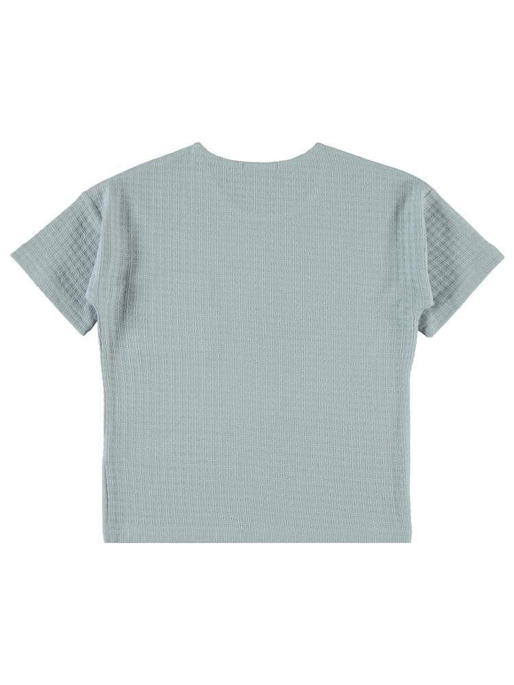 Civil Boys Desenli Cepli 6-9 Yaş Tişört - Mavi