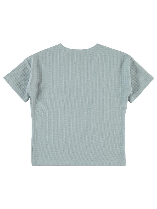 Civil Boys Desenli Cepli 6-9 Yaş Tişört - Mavi