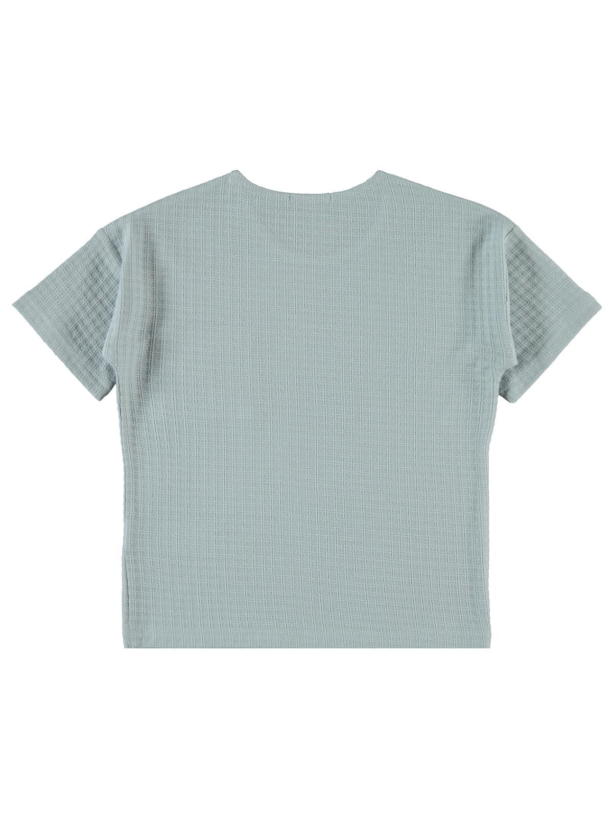 Civil Boys Desenli Cepli 6-9 Yaş Tişört - Mavi