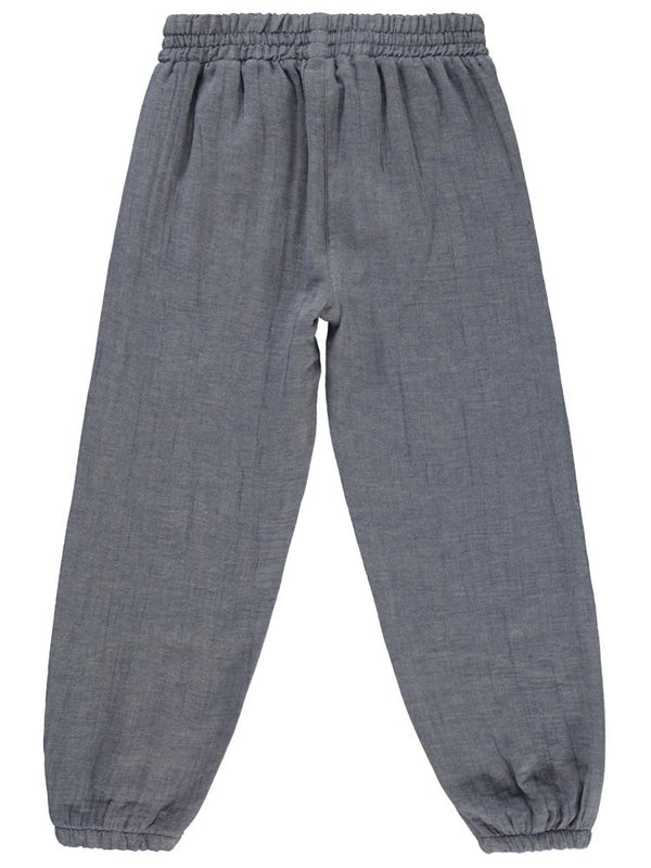 Civil Boys Cepli Süs Bağcıklı 6-9 Yaş Pantolon - Mavi