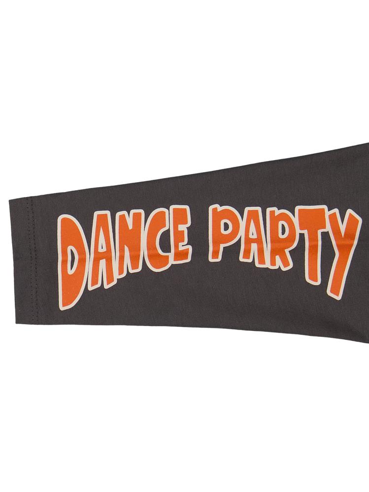 J284 Civil Boys Dance Party Baskılı 2-5 Yaş Sweatshirt - Gri