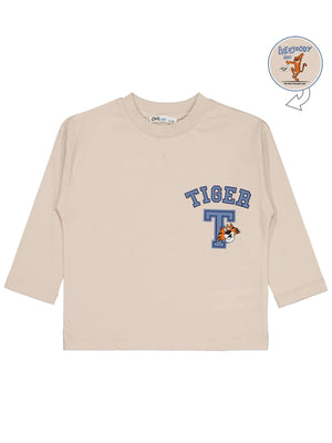 Civil Boys Everybody Dance Baskılı 2-5 Yaş Sweatshirt - Bej