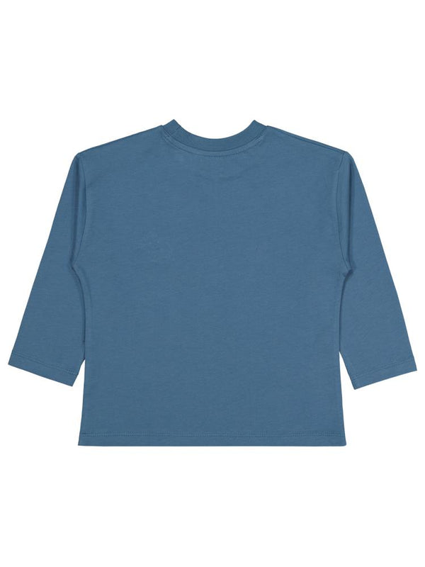 Civil Boys Tıger Baskılı 2-5 Yaş Sweatshirt - Mavi