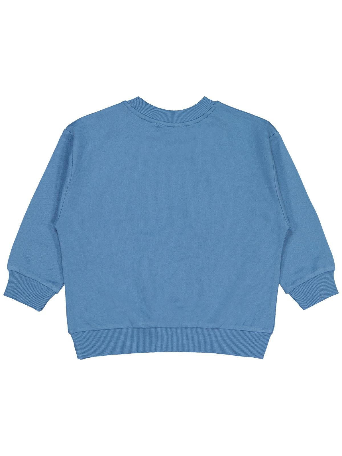 Civil Boys Lets Dance Baskılı 2-5 Yaş Sweatshirt - Mavi