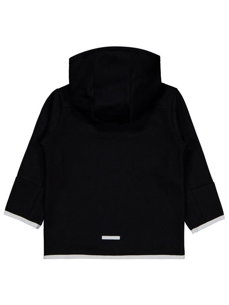 Civil Boys Some Qualıty Baskılı 2-5 Yaş Hırka - Siyah