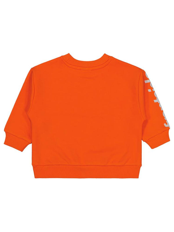 Civil Boys Skater Baskılı 2-5 Yaş Sweatshirt - Turuncu