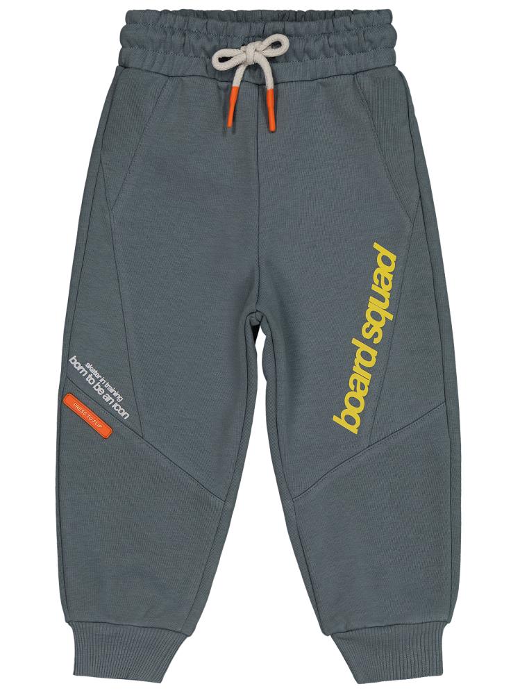 Civil Boys Board Squad Baskılı 2-5 Yaş Eşofman Altı - Gri