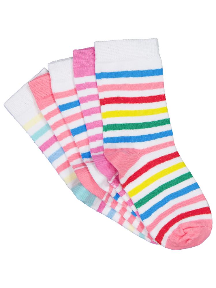 Civil Girls Çemberli 5'li 2-12 Yaş Kız Soket Çorap