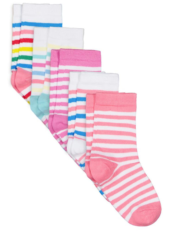 Civil Girls Çemberli 5'li 2-12 Yaş Kız Soket Çorap