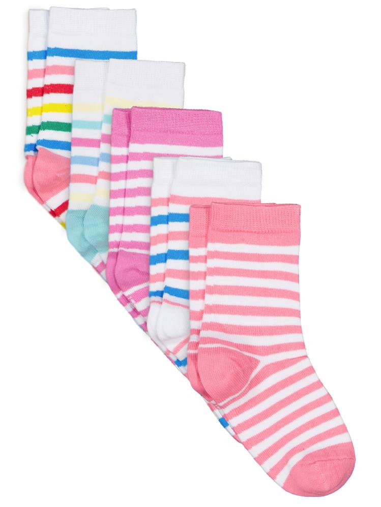 Civil Girls Çemberli 5'li 2-12 Yaş Kız Soket Çorap