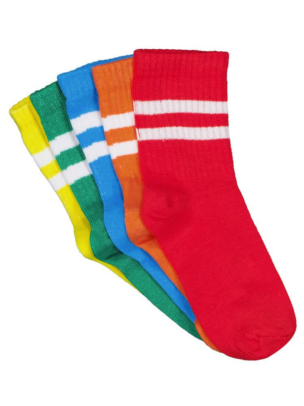 Civil Boys Basic Çizgili 5'Li 2-12 Yaş Erkek Soket Çorap