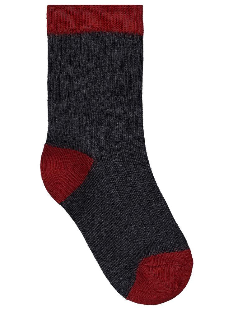 Civil Boys Basic Derbili 3'lü 2-12 Yaş Erkek Soket Çorap