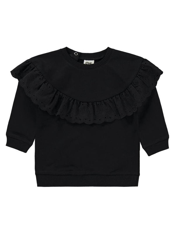 Civil Baby Brodeli 6-18 Ay Takım - Siyah